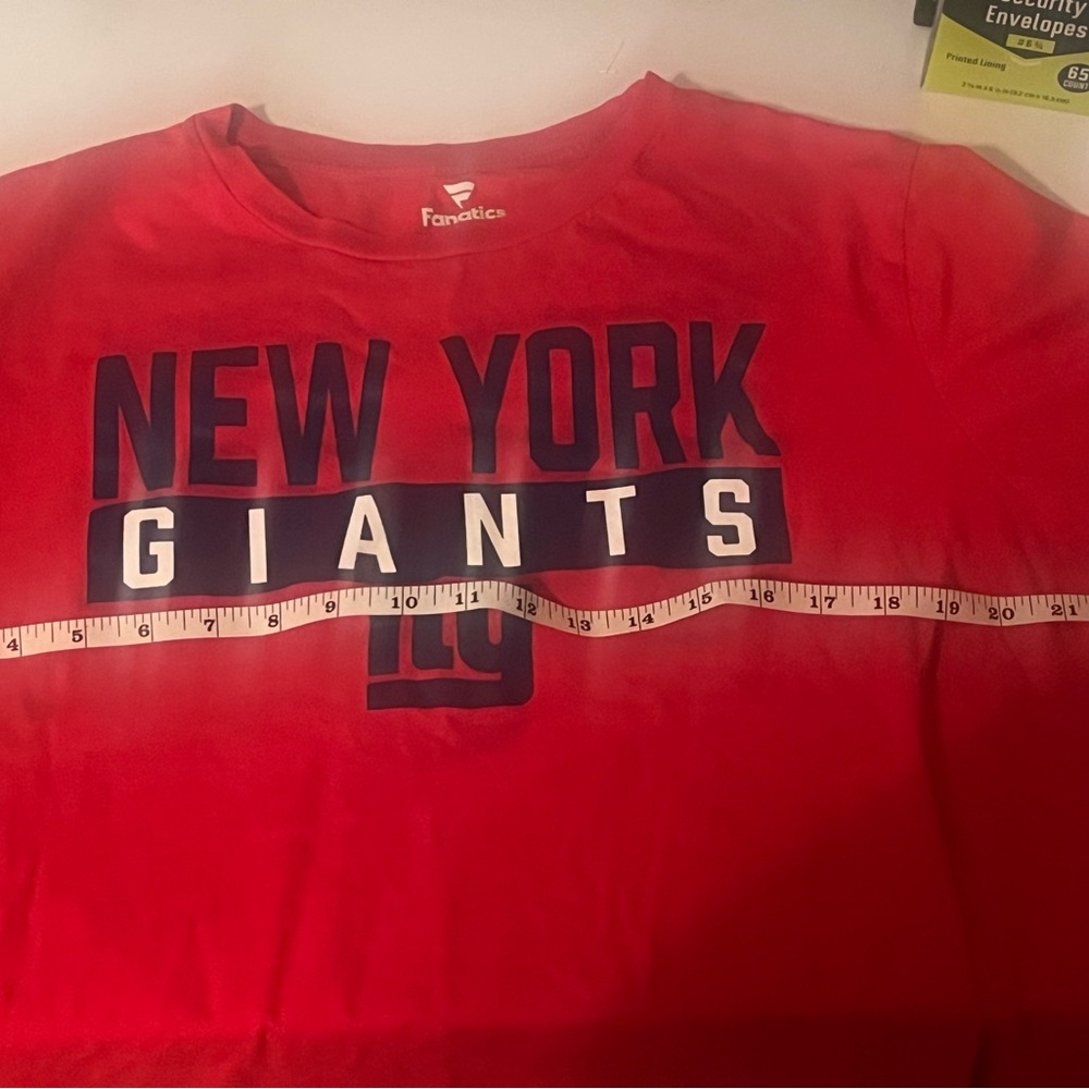 Fanatics New York Giants Red T-Shirt